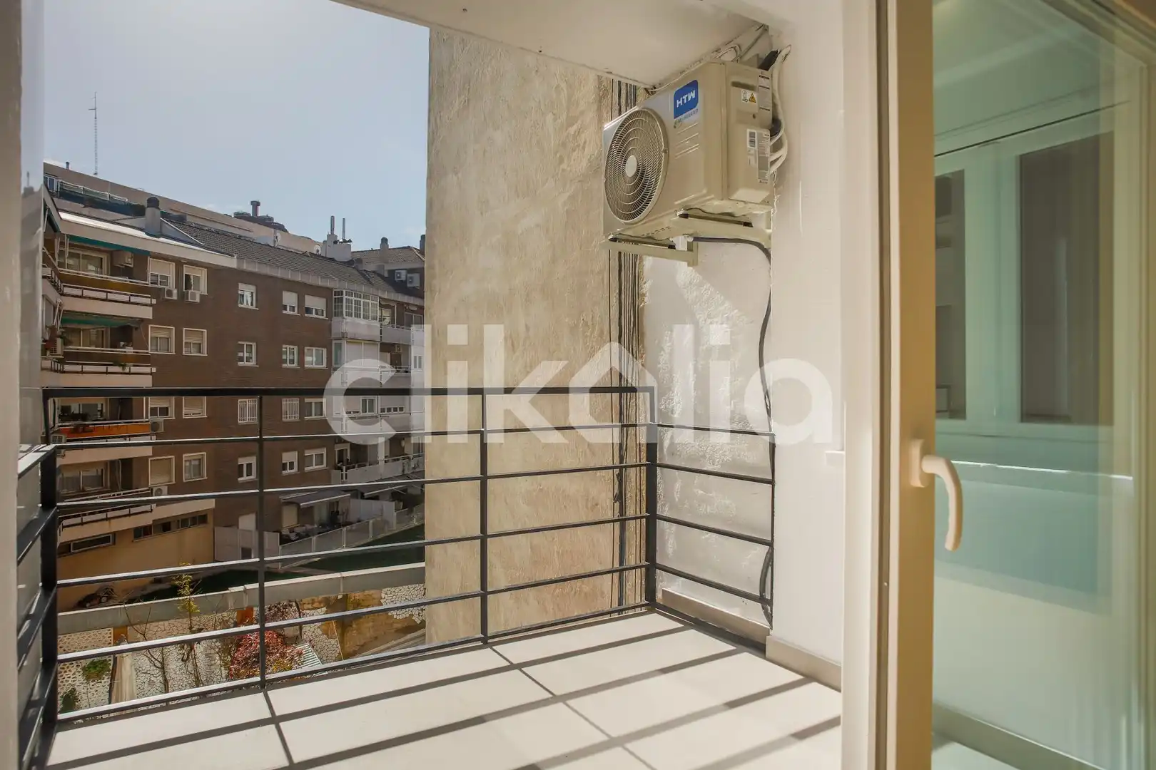 Balcony of Flat for sale in Madrid  with Air Conditioner, Heating and Terrace