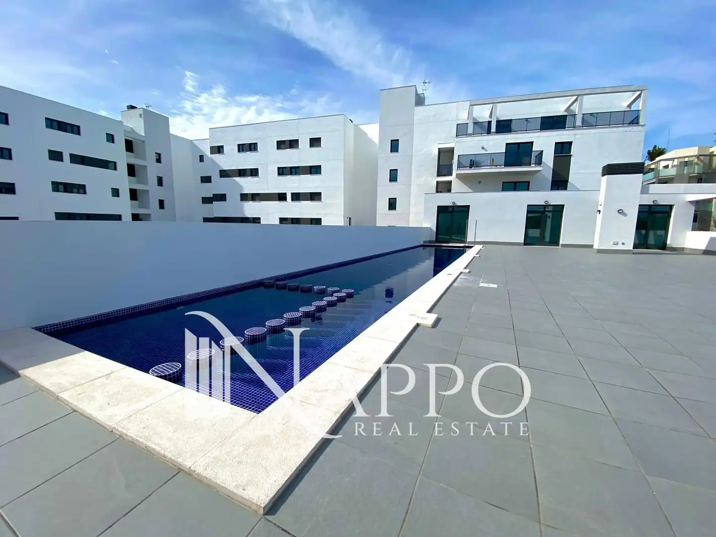 Piscina de Pis de lloguer en  Palma de Mallorca amb Aire condicionat, Calefacció i Terrassa