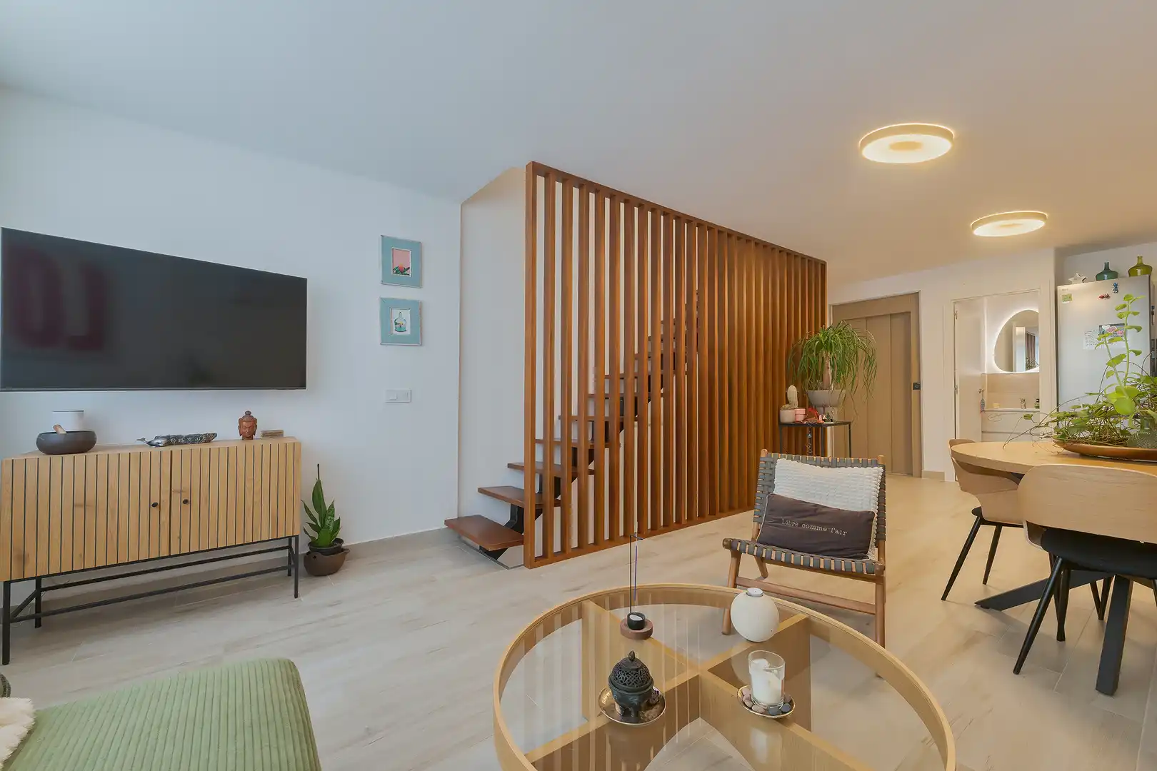 Sala d'estar de Casa o xalet en venda en Agüimes amb Aire condicionat, Terrassa i Traster