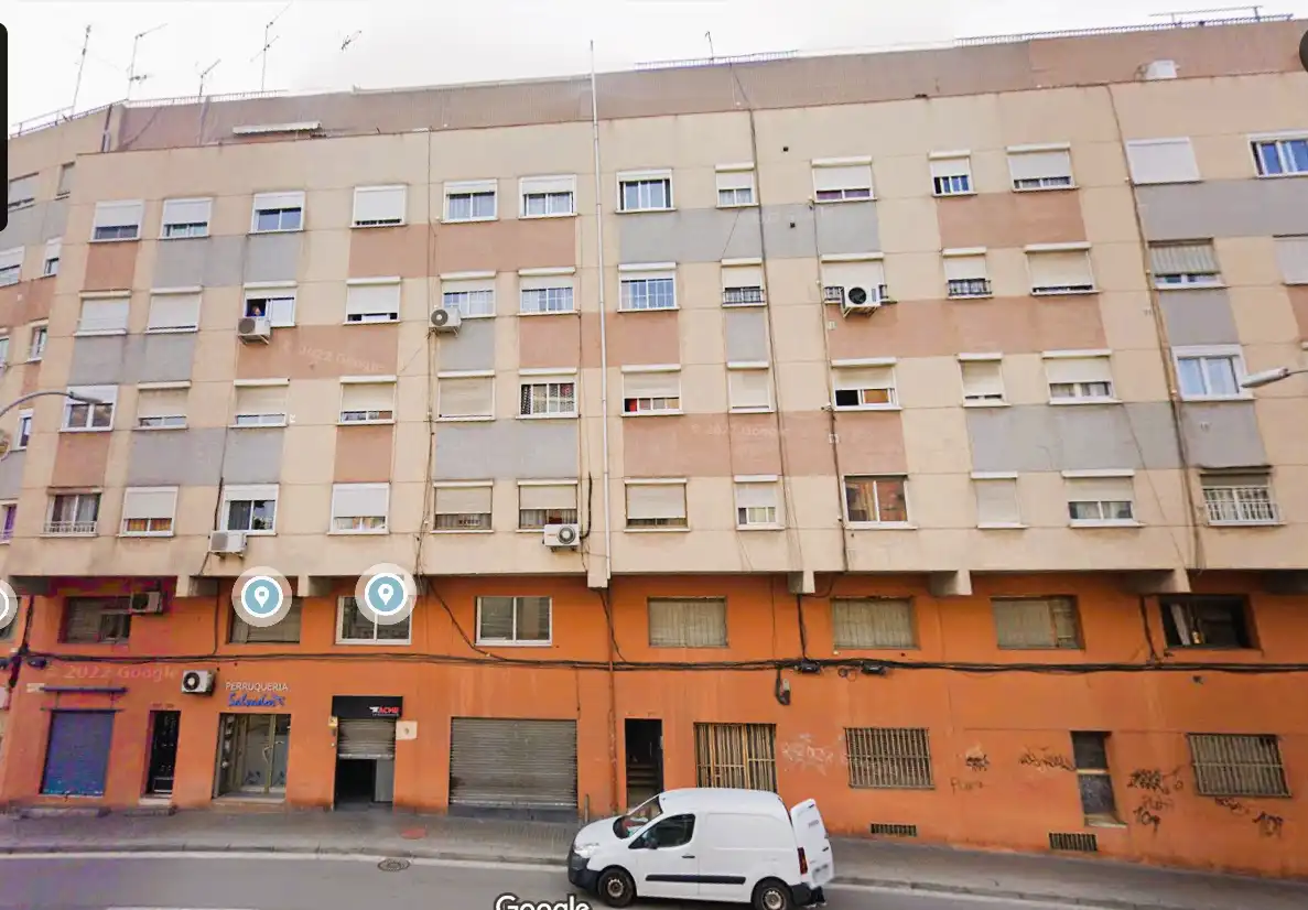 Vista exterior de Apartament en venda en Badalona