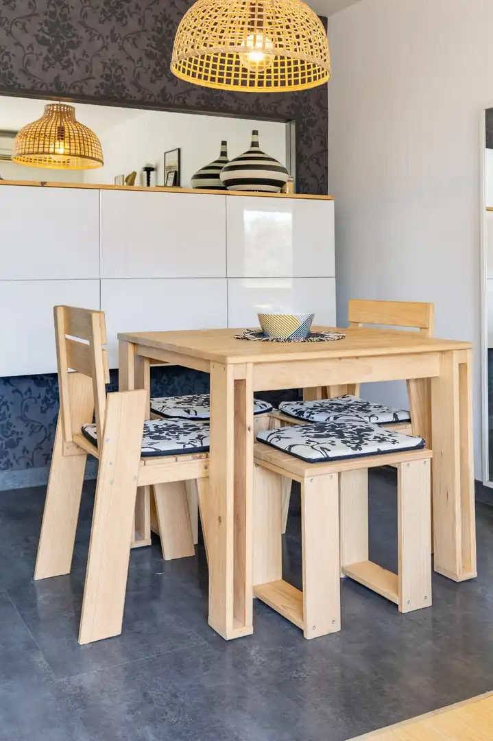 Comedor de Casa adosada en venta en Benimuslem con Aire acondicionado, Calefacción y Parquet