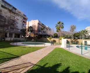 Exterior view of Flat for sale in Málaga Capital  with Air Conditioner, Heating and Private garden