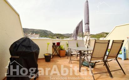 Terrassa de Casa adosada en venda en La Vall d'Uixó amb Aire condicionat i Terrassa