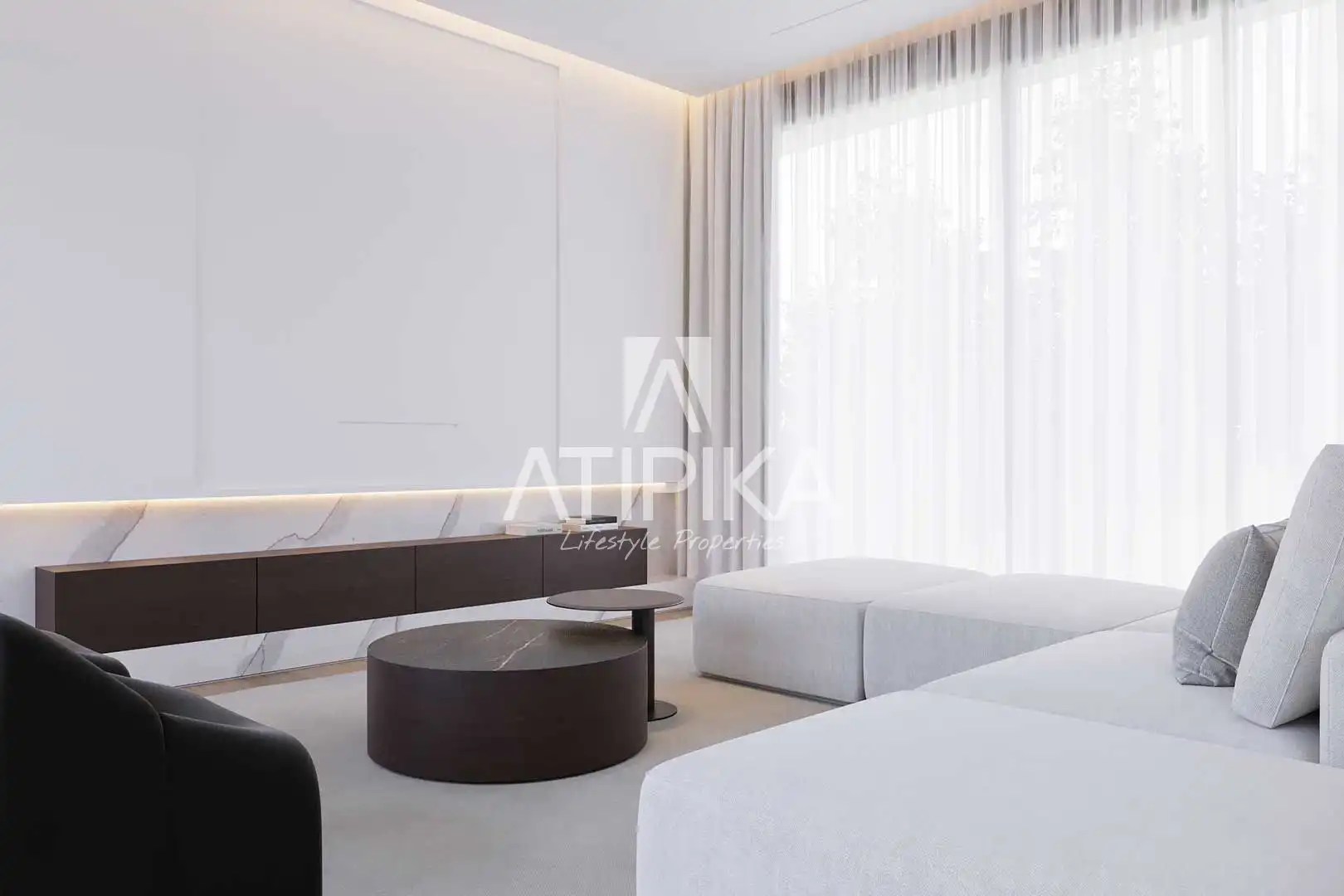 Living room of Houses for sale in Sant Pere de Ribes  with Swimming Pool, Oven and Washing machine