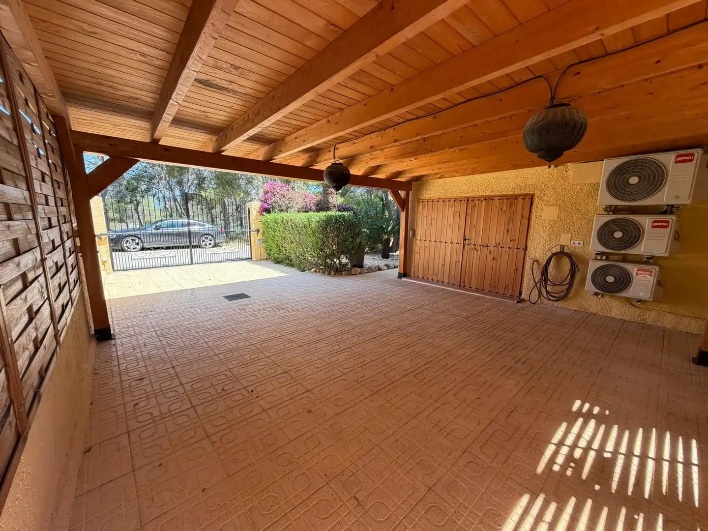 Terraza de Casa o chalet de alquiler en L'Alfàs del Pi con Aire acondicionado, Jardín privado y Piscina
