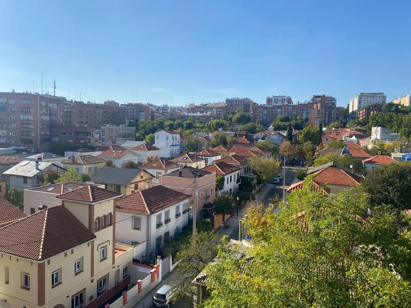 Exterior view of Flat for rent in  Madrid Capital  with Air Conditioner, Heating and Furnished