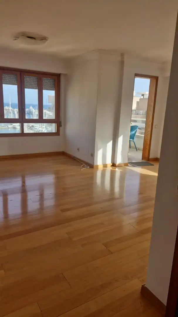 Sala de estar de Ático de alquiler en  Palma de Mallorca con Aire acondicionado, Calefacción y Terraza