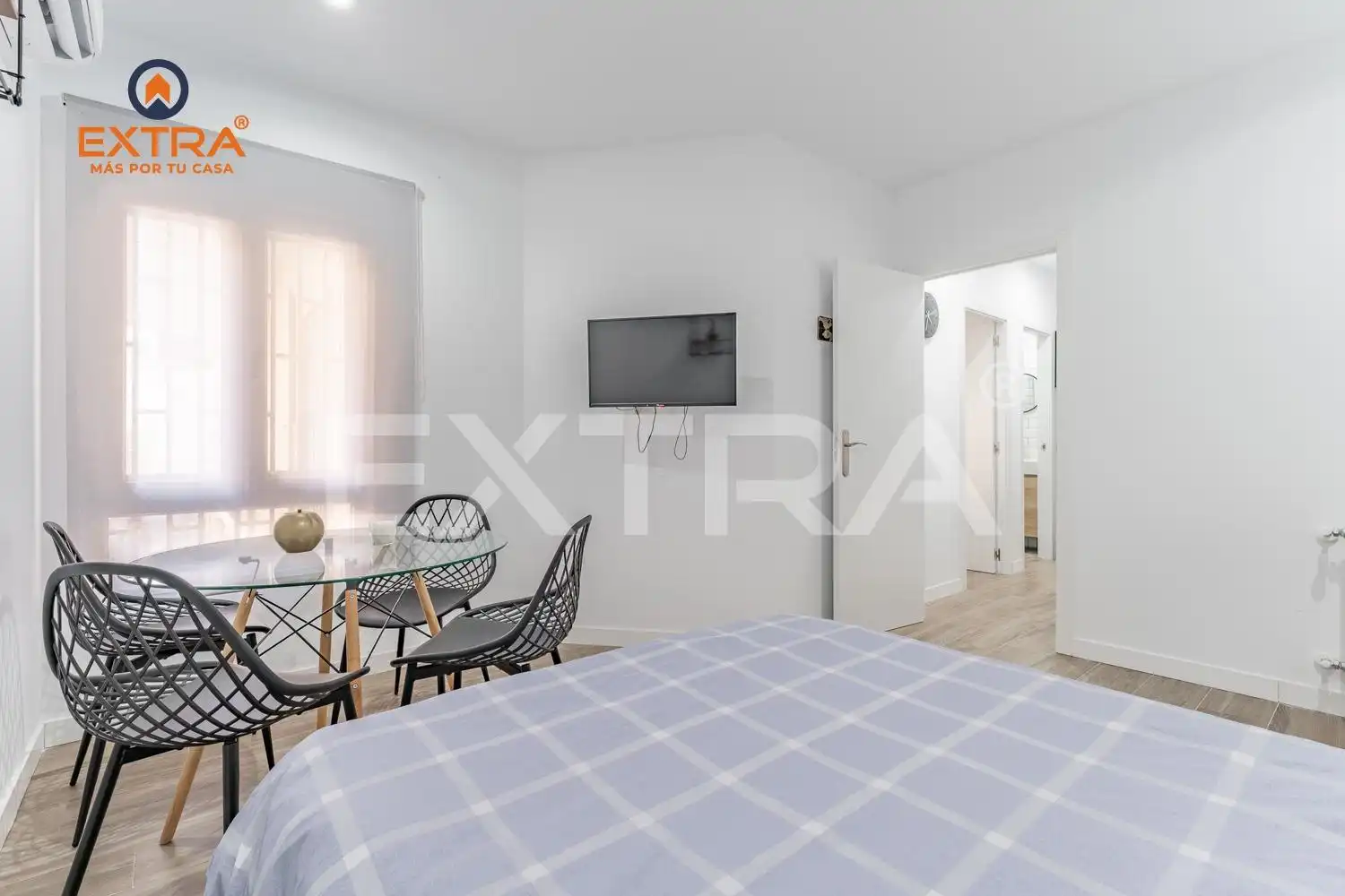 Schlafzimmer von Wohnung zum Verkauf in Madrid mit Klimaanlage, Heizung und Abstellraum
