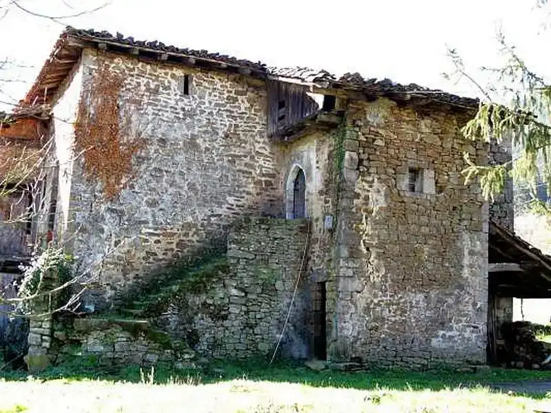 Vista exterior de Finca rústica en venda en Ayala / Aiara amb Balcó