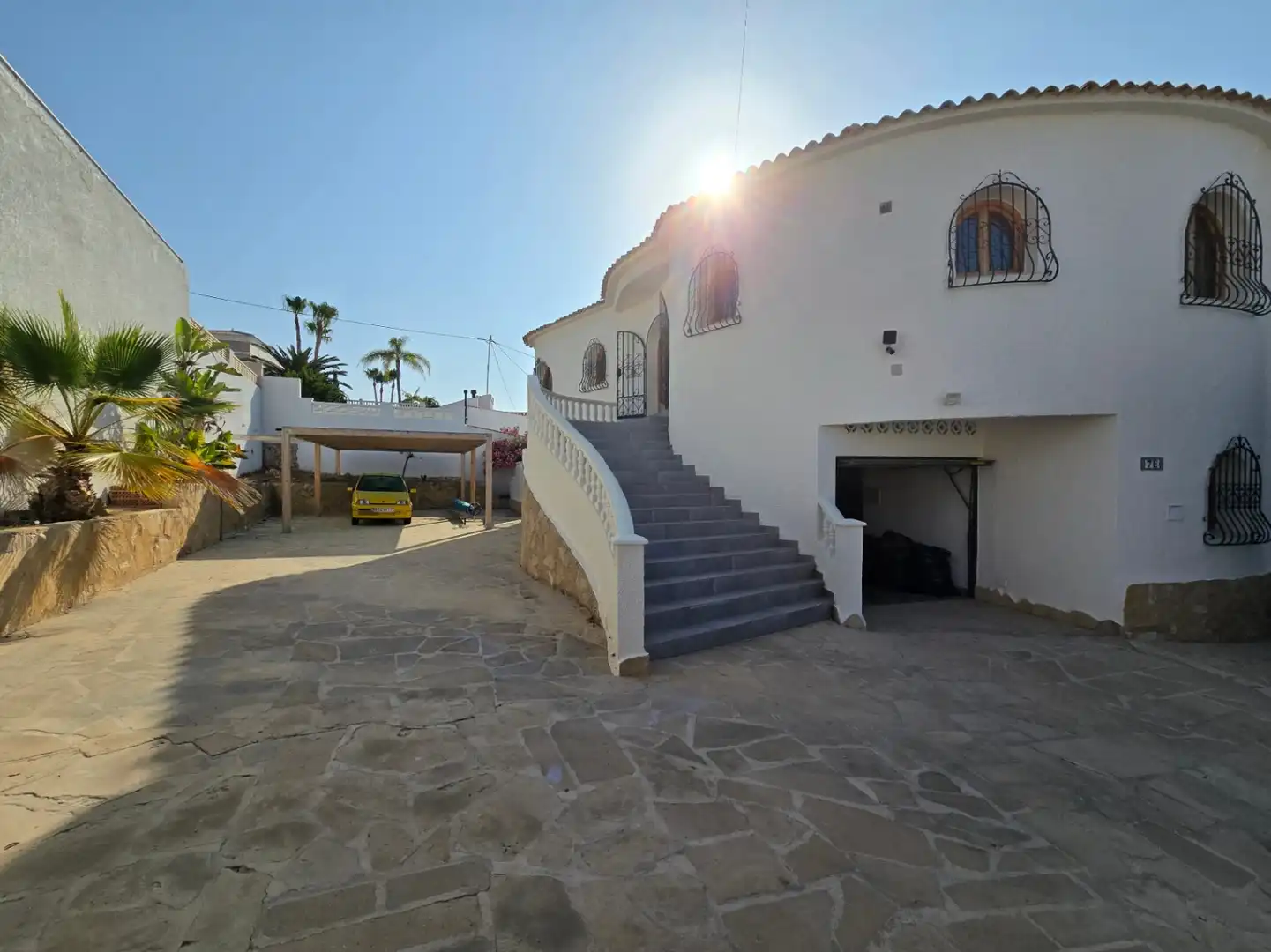 Vista exterior de Casa o chalet en venta en Calpe / Calp con Aire acondicionado, Calefacción y Jardín privado
