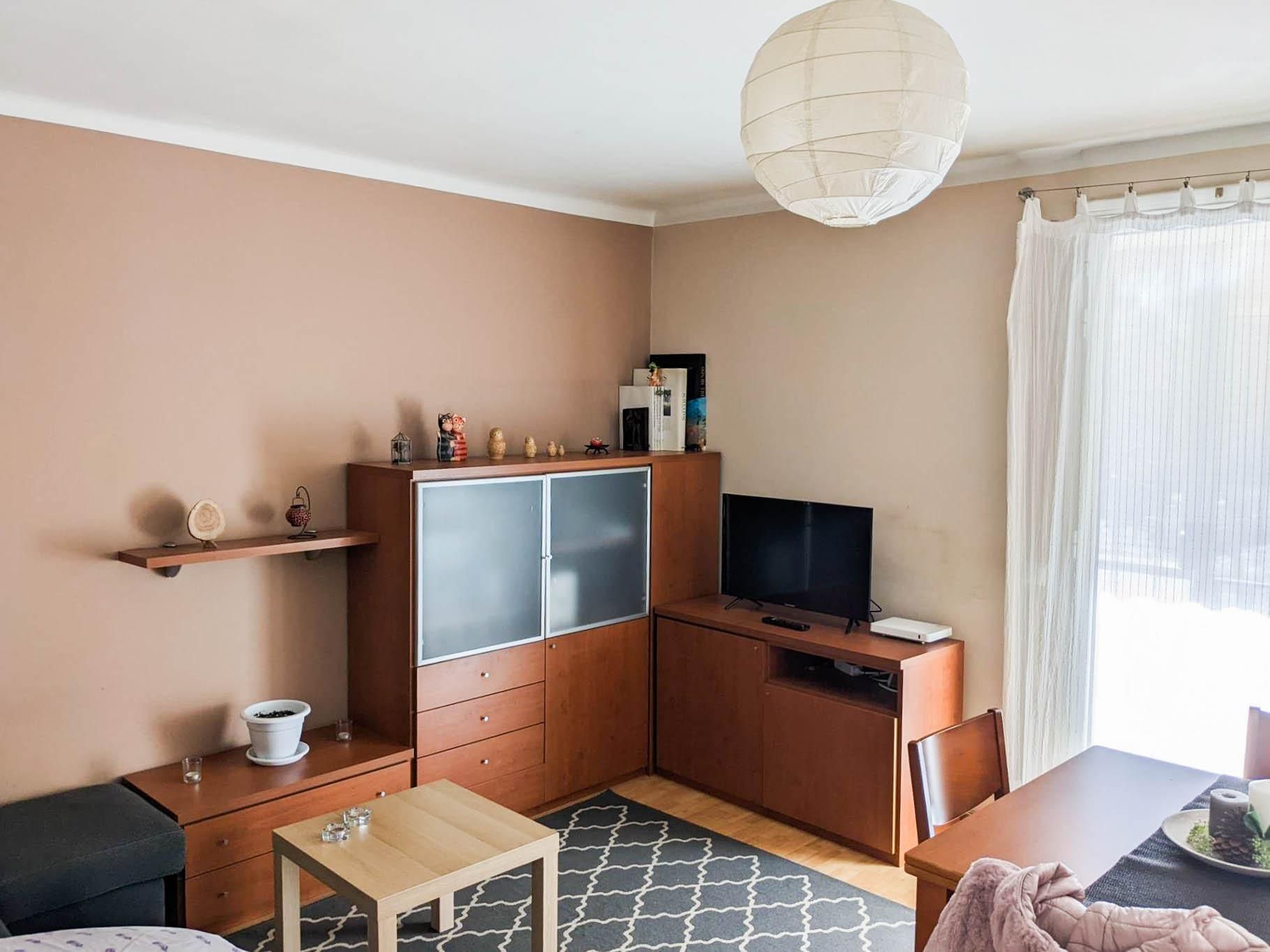 Living room of Flat for sale in  Barcelona Capital  with Air Conditioner, Heating and Balcony