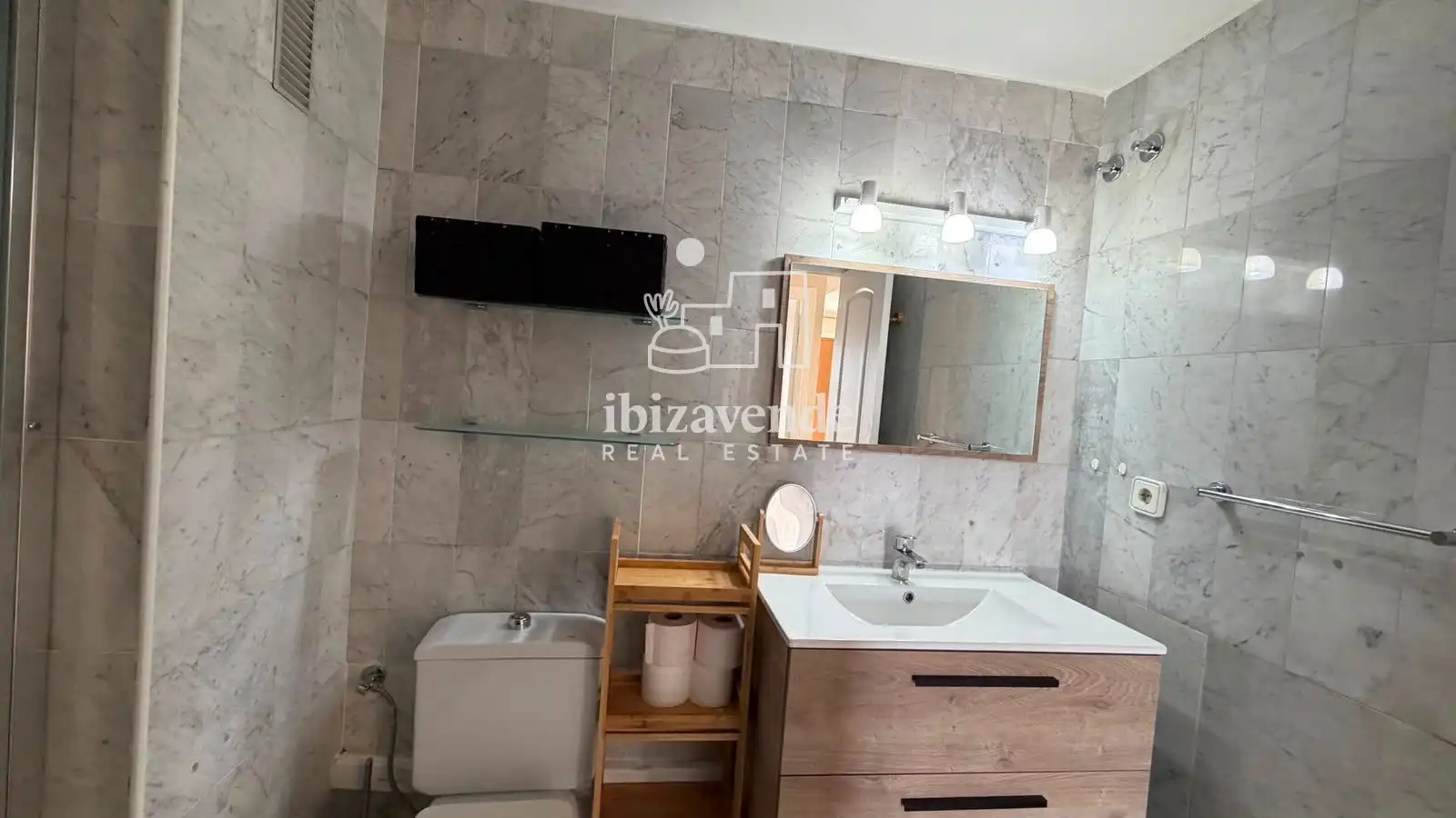 Bedroom of Flat for sale in Eivissa  with Air Conditioner, Swimming Pool and Furnished