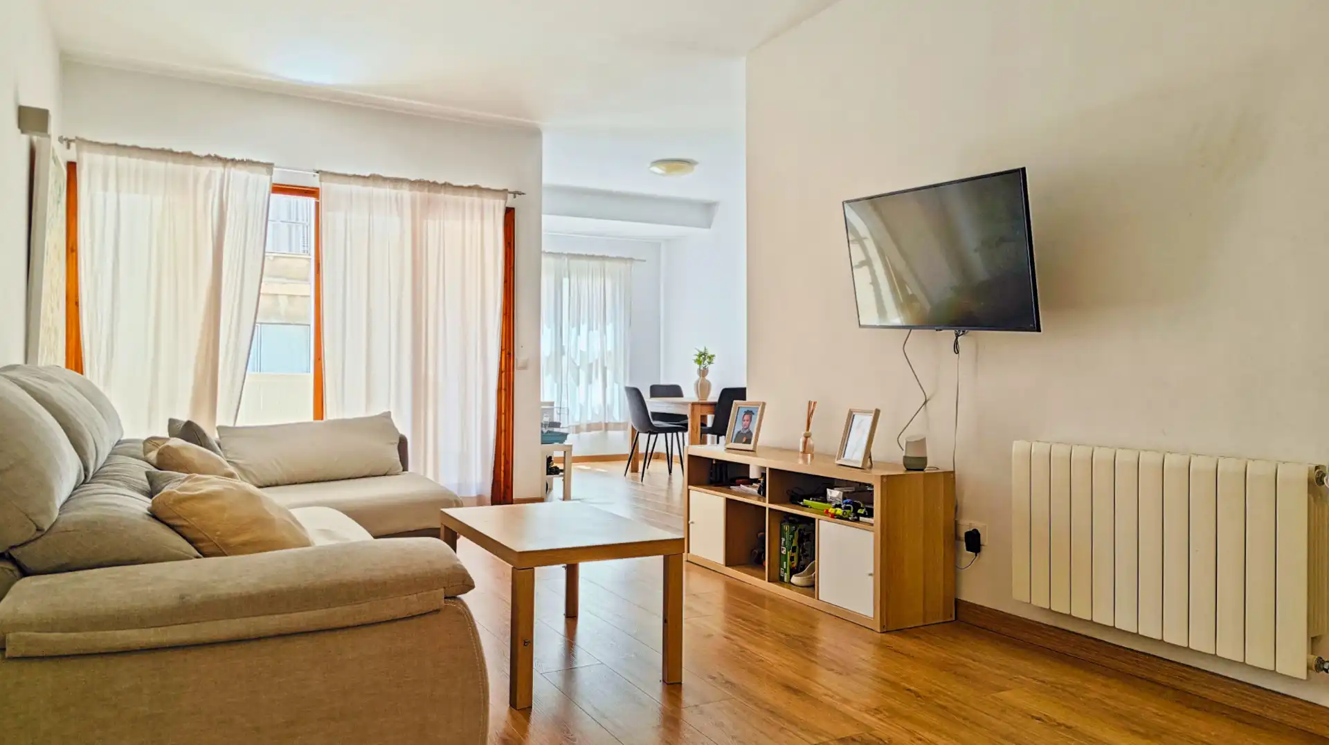 Living room of Flat for rent in  Palma de Mallorca  with Air Conditioner, Heating and Terrace