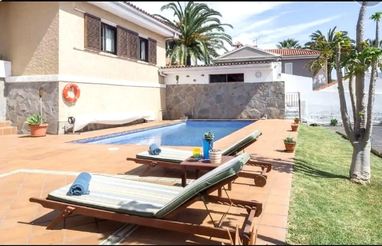 Swimming pool of Houses for sale in San Cristóbal de la Laguna  with Private garden, Terrace and Storage room