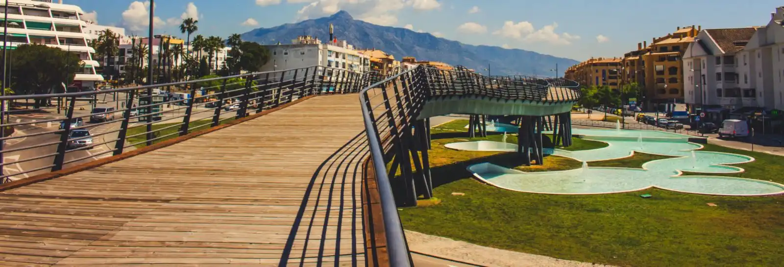Vista exterior de Pis de lloguer en Marbella amb Aire condicionat, Terrassa i Traster