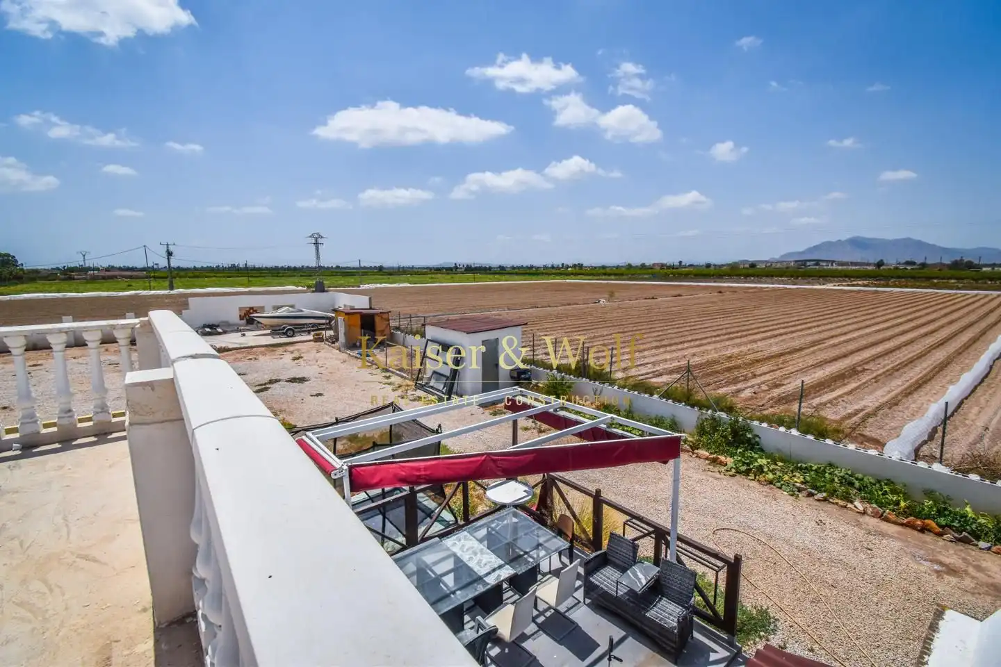 Finca rústica en venta en Crevillent con Jardín privado, Terraza y Piscina