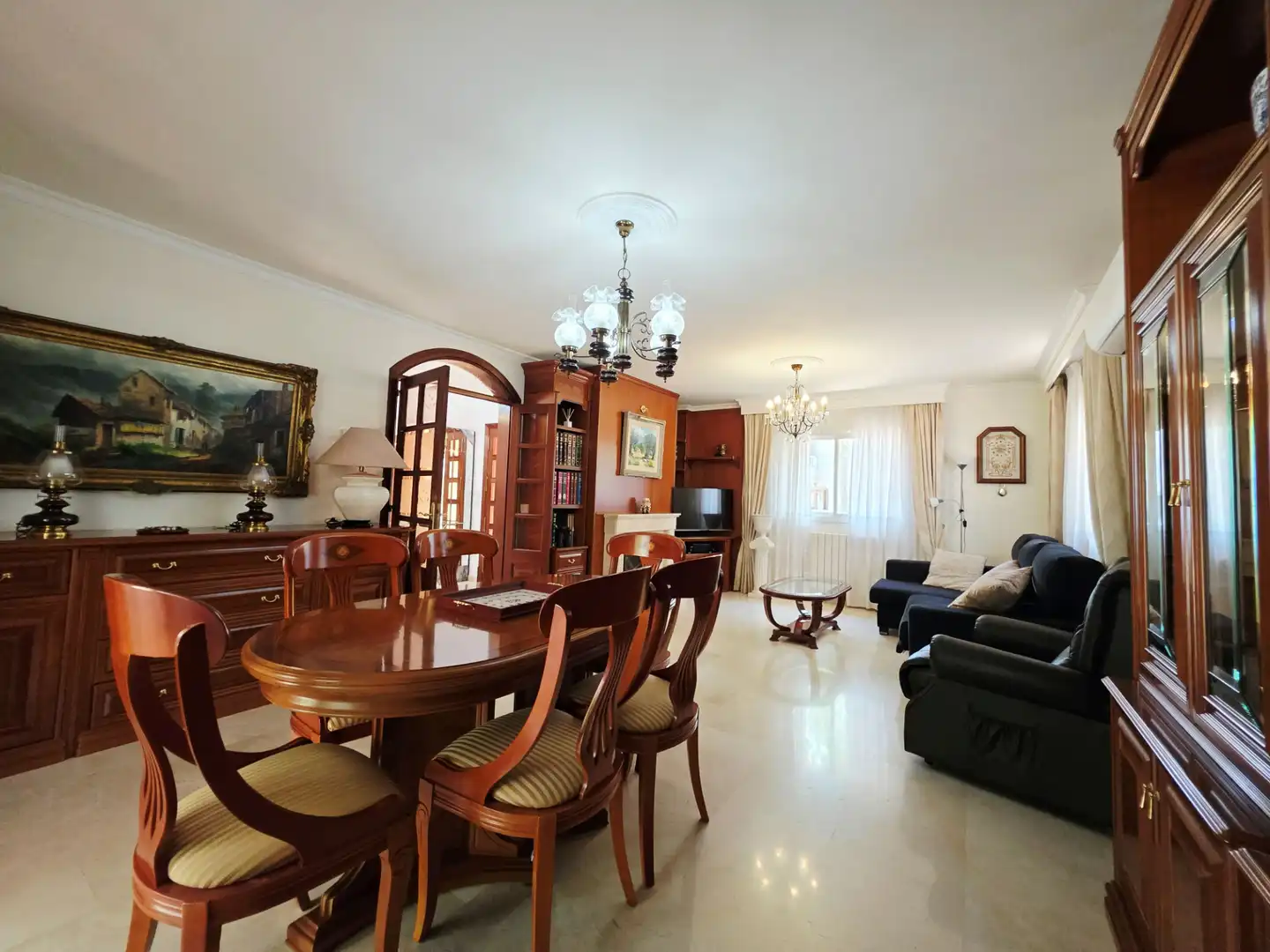 Sala de estar de Casa o chalet en venta en  Palma de Mallorca con Aire acondicionado, Calefacción y Jardín privado