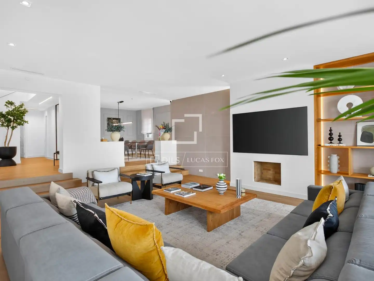 Living room of Houses for sale in Badalona  with Air Conditioner, Heating and Private garden