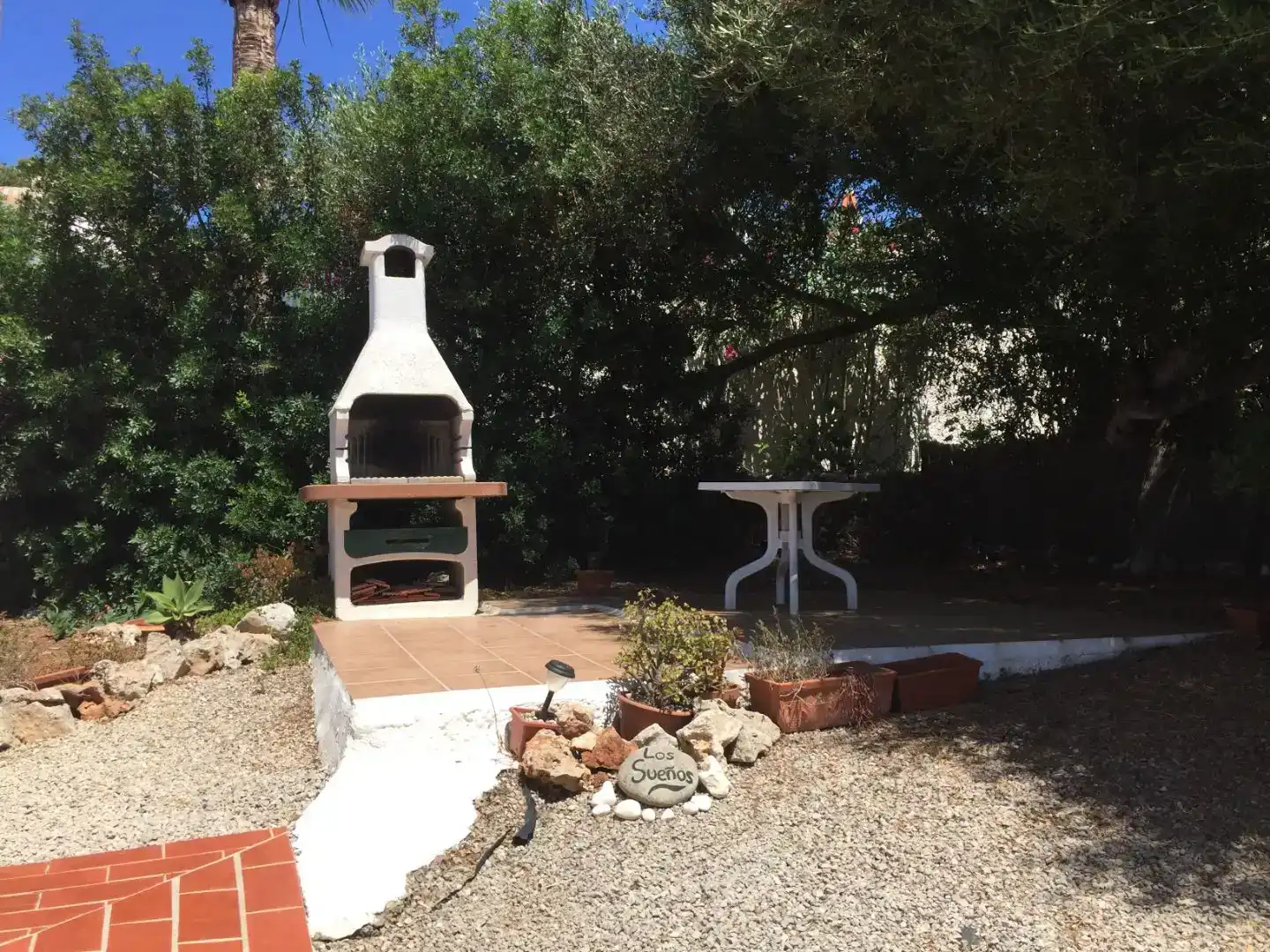 Jardí de Pis de lloguer en Sant Lluís amb Aire condicionat i Piscina