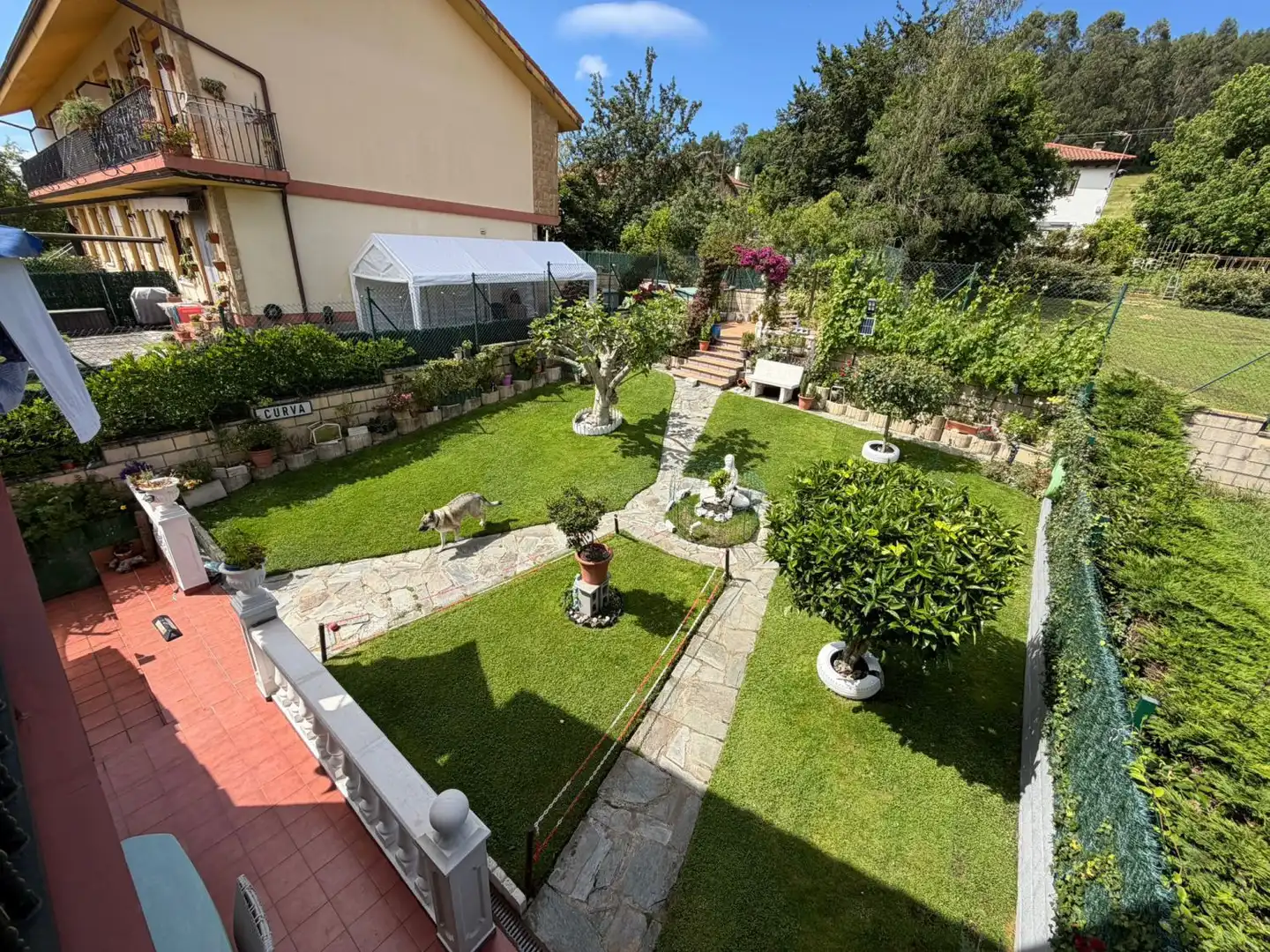 Jardín de Casa o chalet en venta en Meruelo con Calefacción, Jardín privado y Terraza