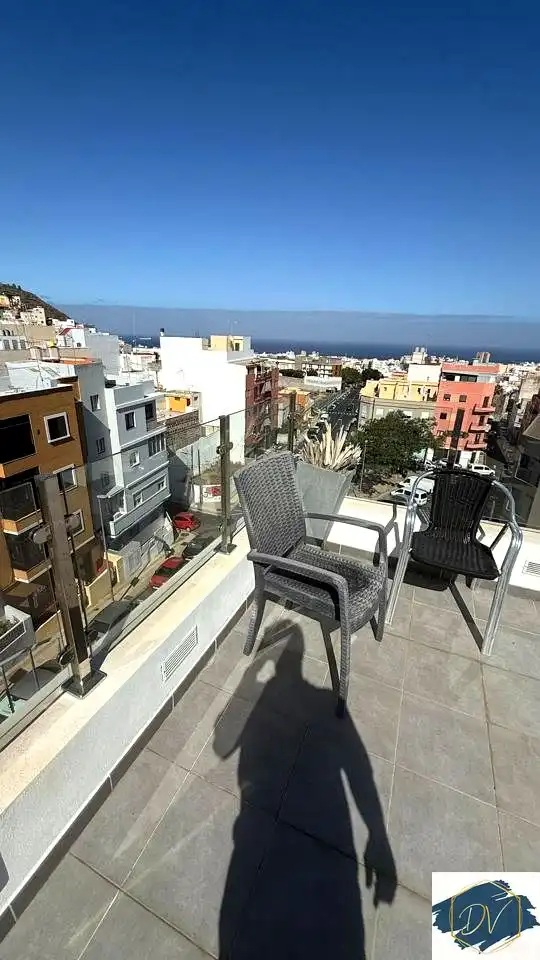 Terrace of Attic for rent in Santa Cruz de Tenerife  with Furnished