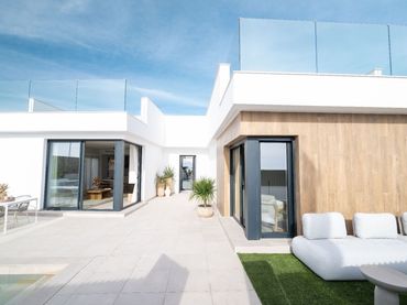 Chalet con piscina en venta en Campo de Murcia