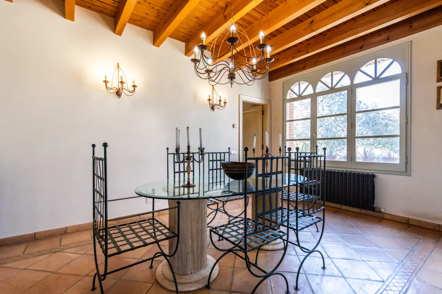 Dining room of Houses for sale in Matadepera  with Heating and Swimming Pool