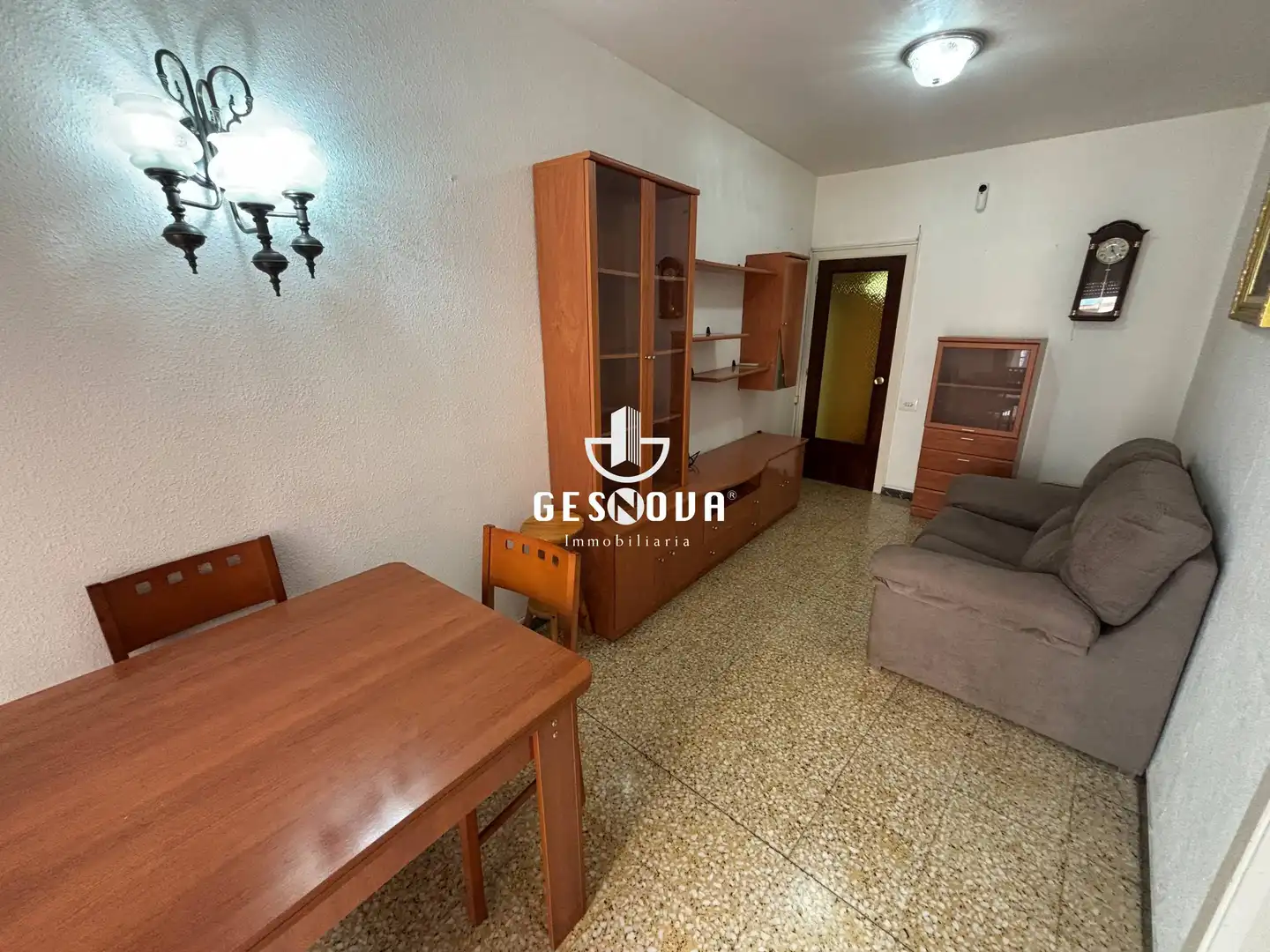 Wohnzimmer von Wohnung zum Verkauf in L'Hospitalet de Llobregat mit Klimaanlage und Balkon