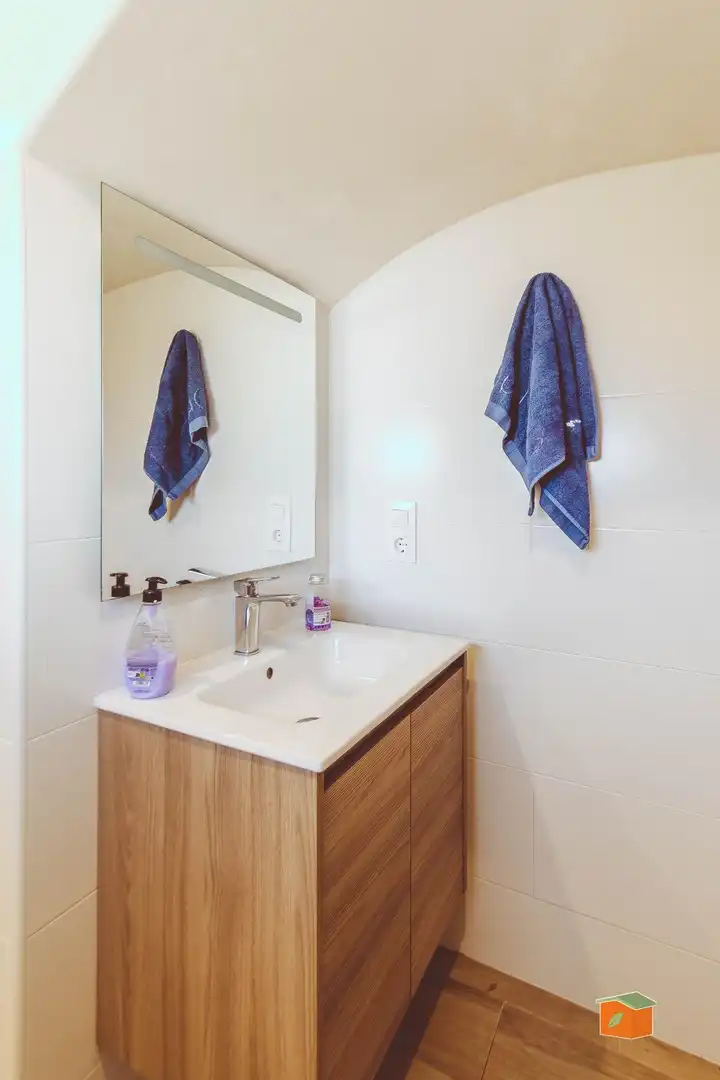 Bathroom of Houses for sale in Roquetes  with Air Conditioner, Parquet flooring and Swimming Pool