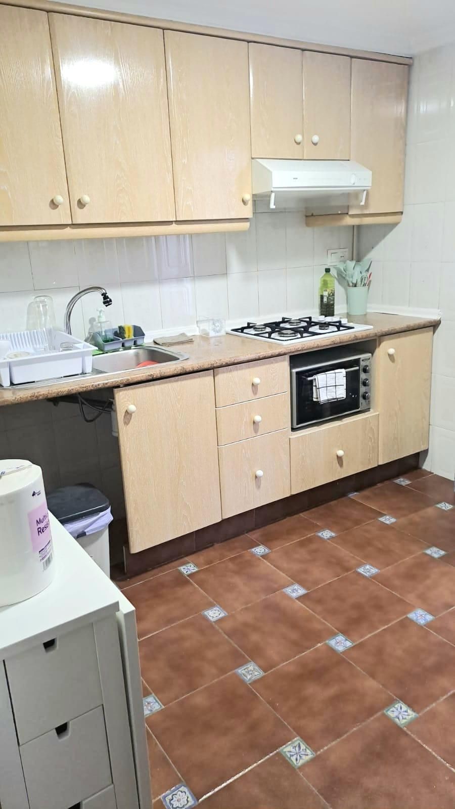 Kitchen of Flat to rent in  Valencia Capital  with Terrace