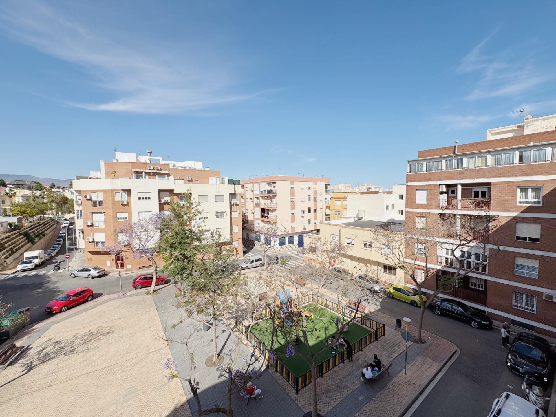 Exterior view of Flat for sale in  Almería Capital  with Air Conditioner, Heating and Balcony