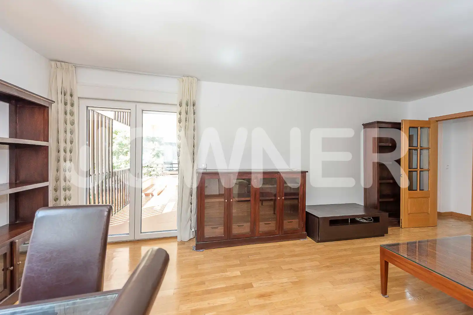 Wohnzimmer von Wohnung zur Miete in Madrid mit Klimaanlage, Heizung und Terrasse