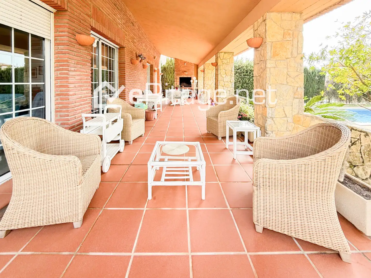 Terraza de Casa o chalet en venta en Altafulla con Jardín privado, Parquet y Terraza