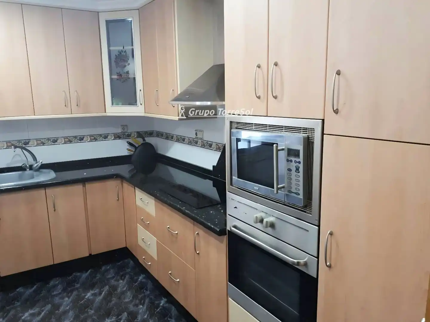 Kitchen of Flat for sale in Elche / Elx  with Air Conditioner, Heating and Terrace