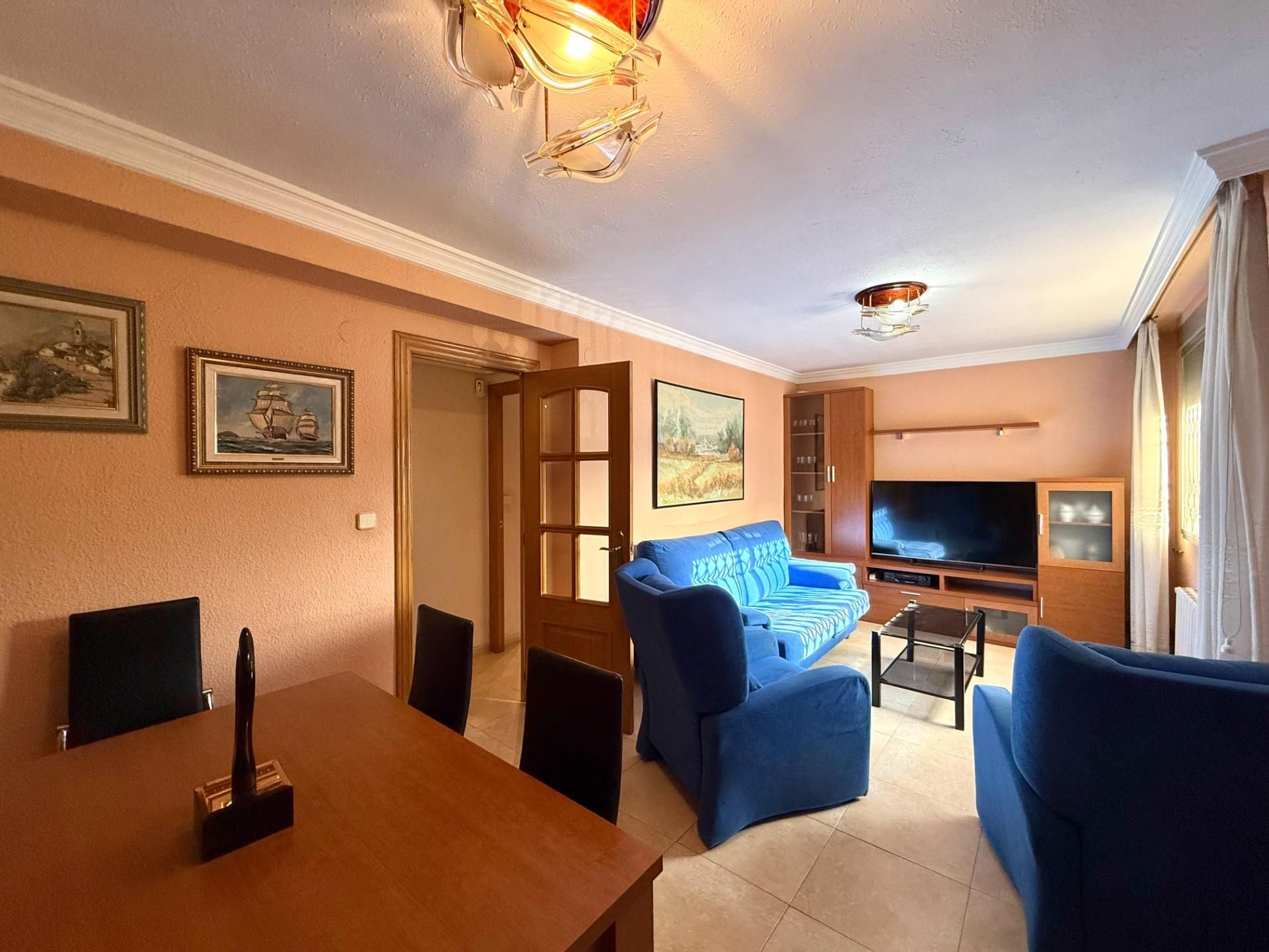 Living room of Flat for sale in  Valencia Capital  with Heating