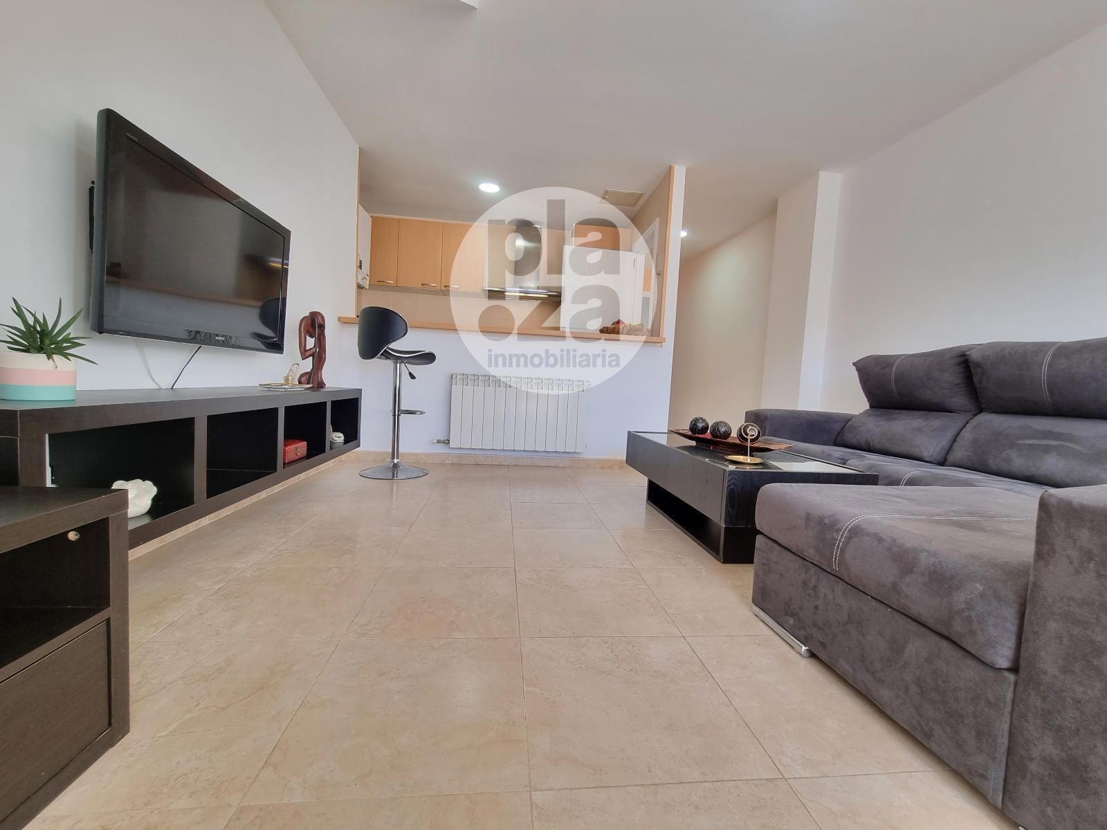 Living room of Flat for sale in Cardeñadijo  with Heating, Terrace and Storage room