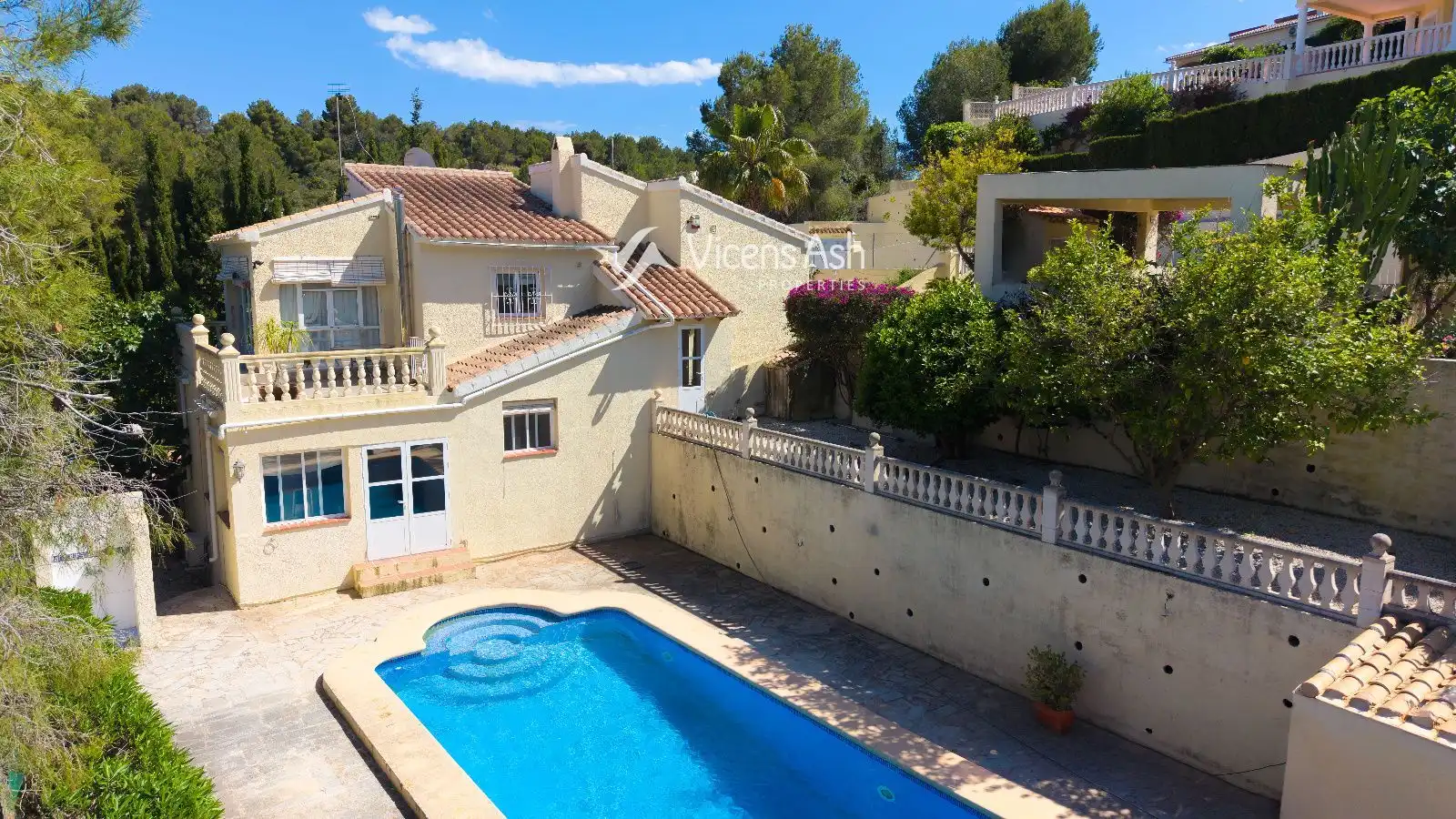 Exterior view of Houses for sale in Jávea / Xàbia  with Air Conditioner, Heating and Terrace