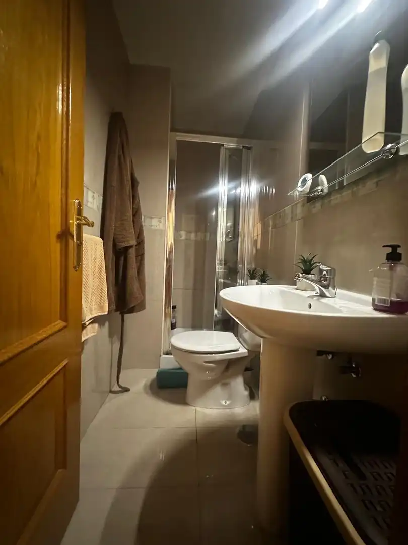 Badezimmer von Wohnung zum Verkauf in Pulpí mit Klimaanlage, Terrasse und Möbliert