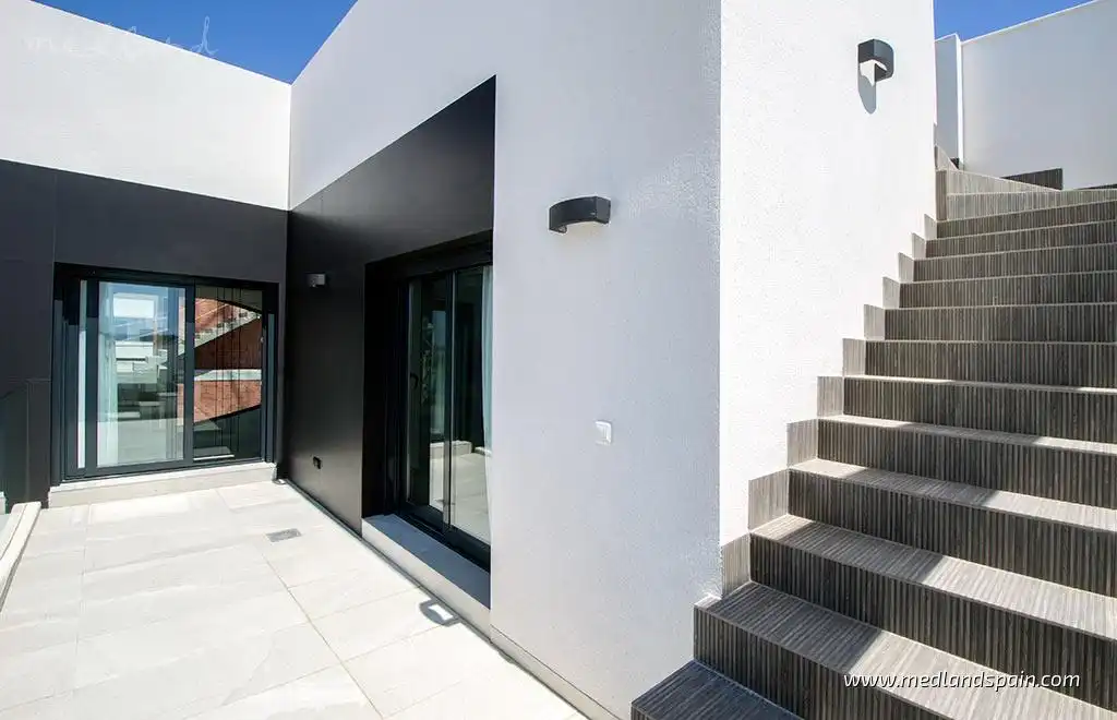 Terrassa de Casa o xalet en venda en Rojales amb Jardí privat, Terrassa i Piscina