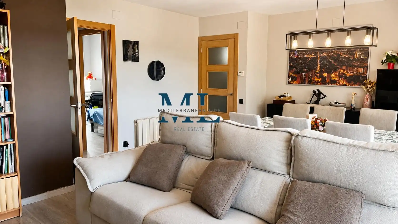 Sala d'estar de Dúplex en venda en Sant Pere de Ribes amb Calefacció, Jardí privat i Piscina