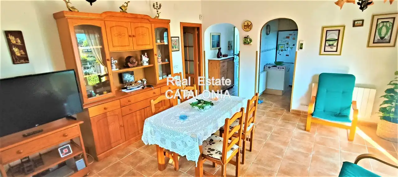 Esszimmer von Haus oder Chalet zum Verkauf in Lloret de Mar mit Heizung, Privatgarten und Terrasse