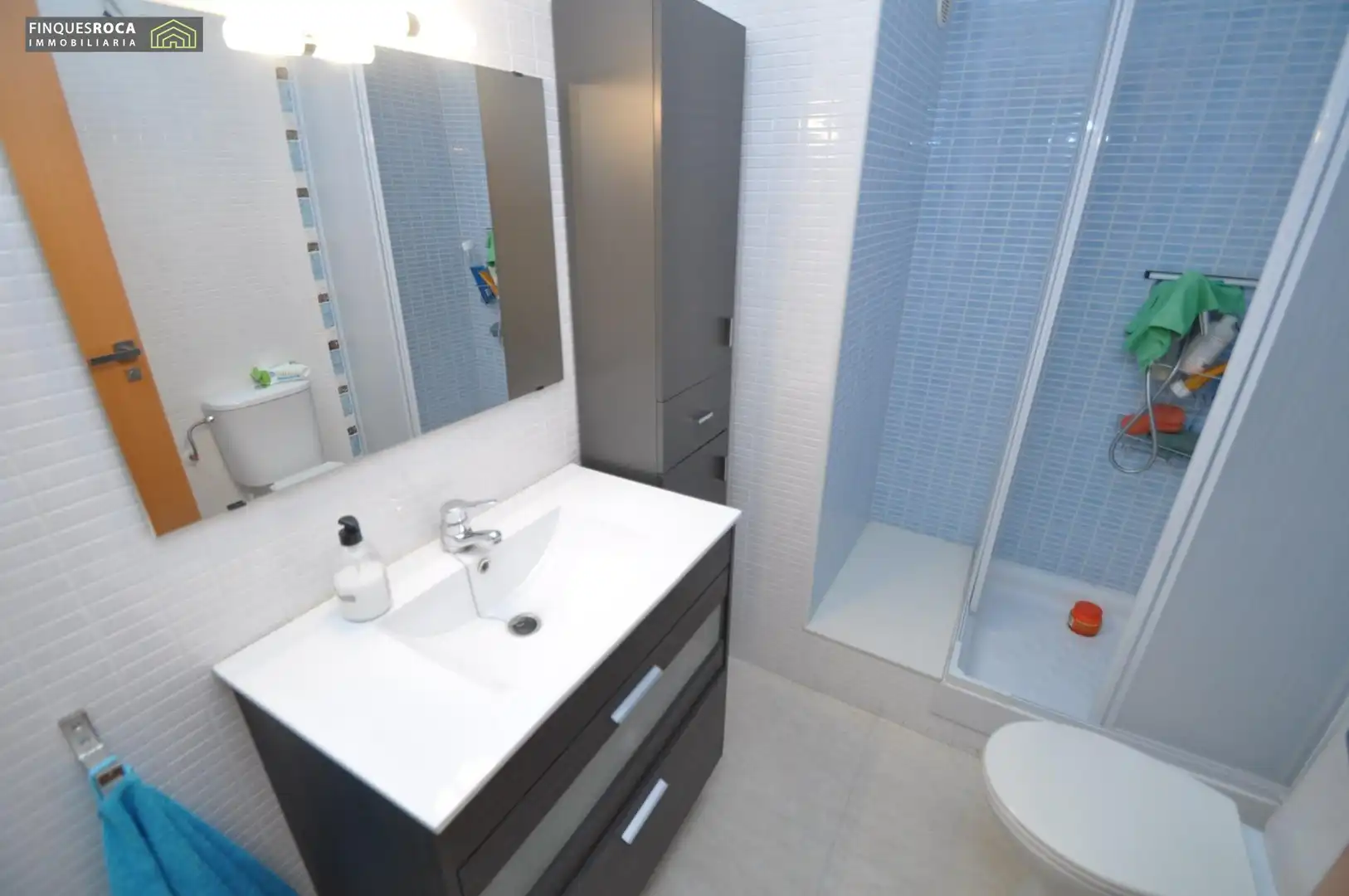 Baño de Planta baja en venta en La Ràpita con Aire acondicionado, Terraza y Amueblado