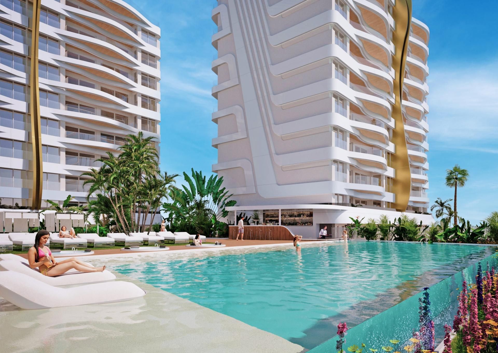 Piscina de Estudi en venda en La Manga del Mar Menor amb Piscina comunitària