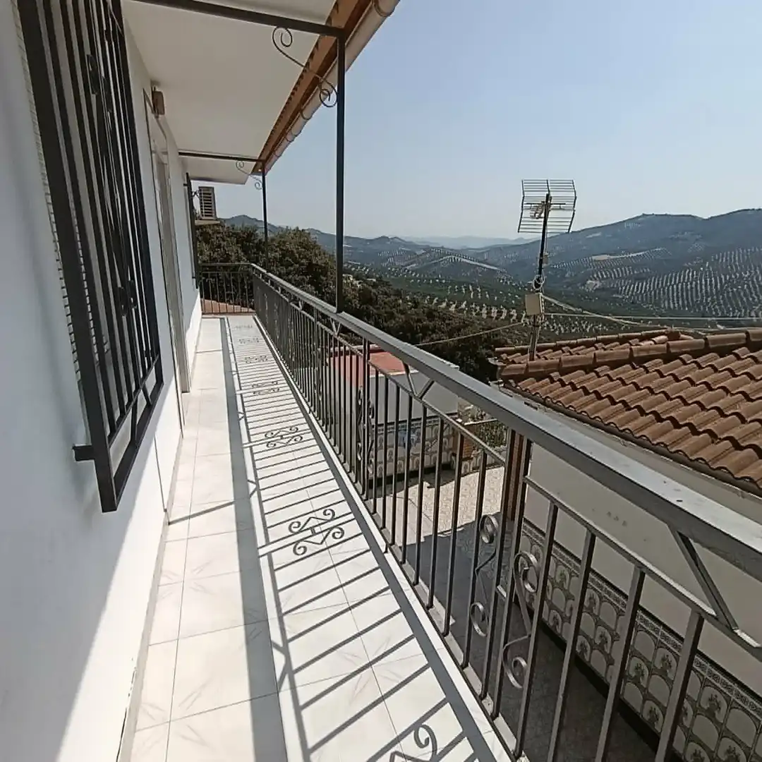 Terraza de Finca rústica en venta en Iznájar con Aire acondicionado, Calefacción y Jardín privado