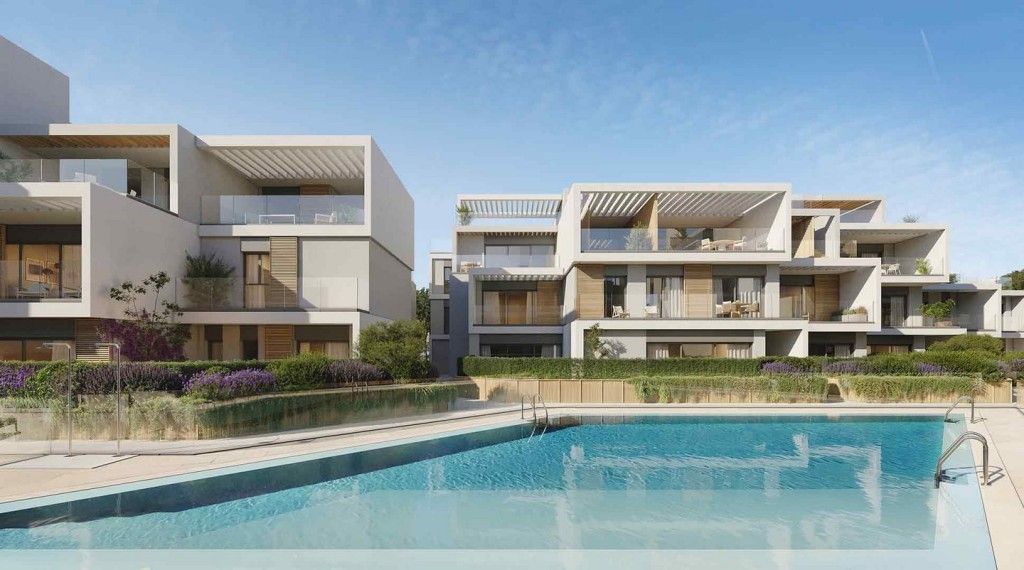 Exterior view of Planta baja for sale in Marbella  with Air Conditioner, Heating and Private garden