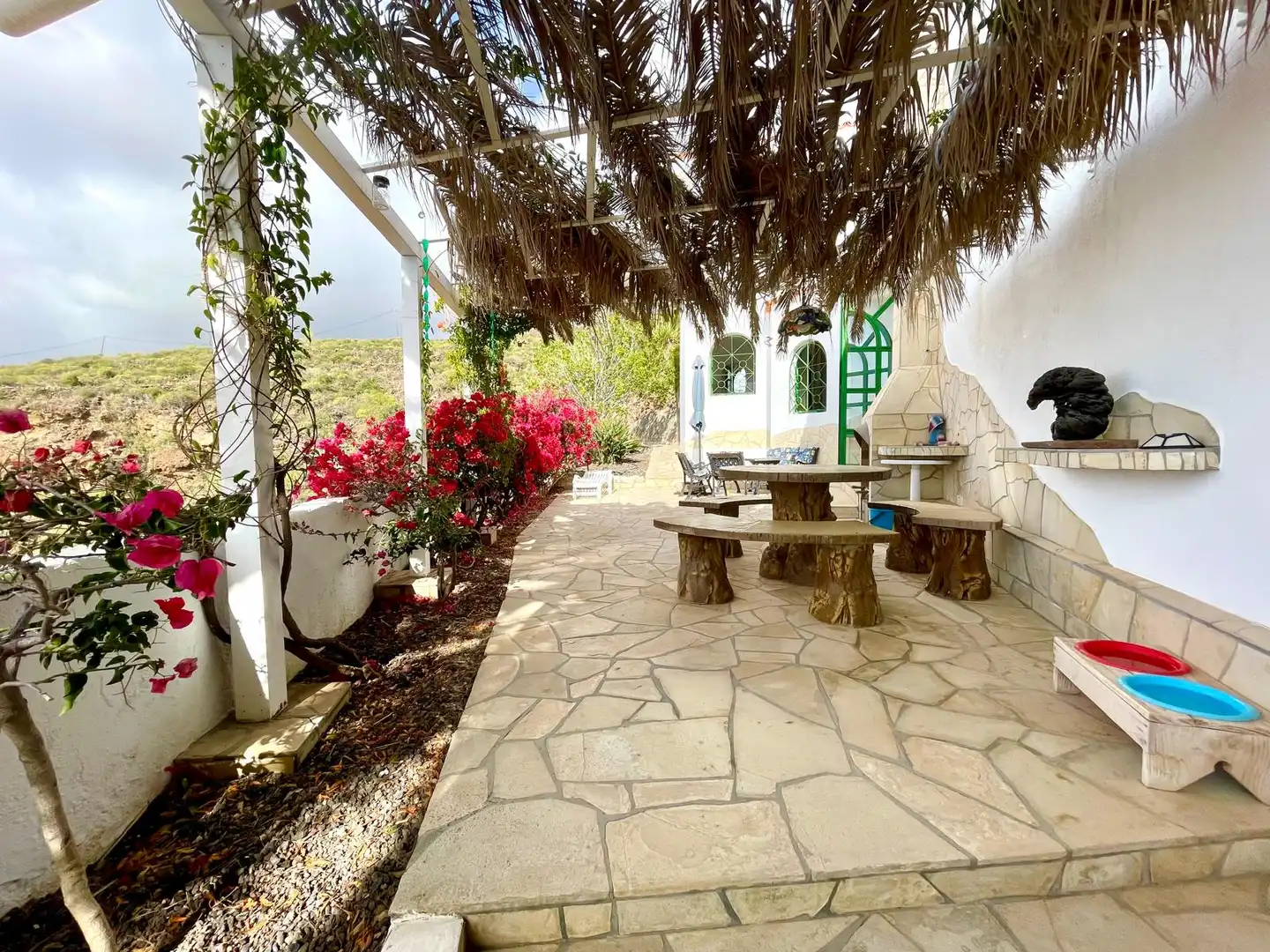 Terrace of Houses for sale in Granadilla de Abona  with Private garden, Terrace and Swimming Pool