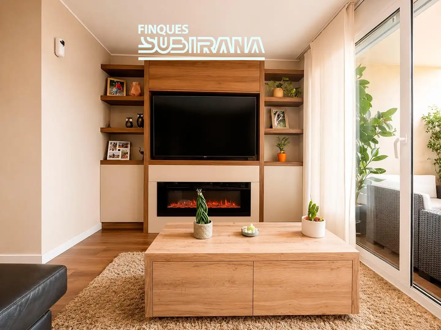 Sala de estar de Piso en venta en Masquefa con Calefacción y Jacuzzi