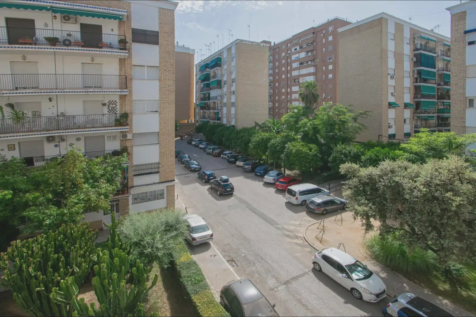 Vista exterior de Pis en venda en Sevilla amb Terrassa