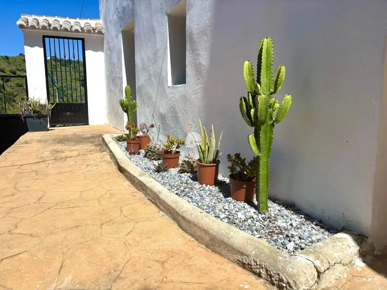 Garten von Haus oder Chalet zur Miete in Canillas de Aceituno mit Klimaanlage, Privatgarten und Terrasse