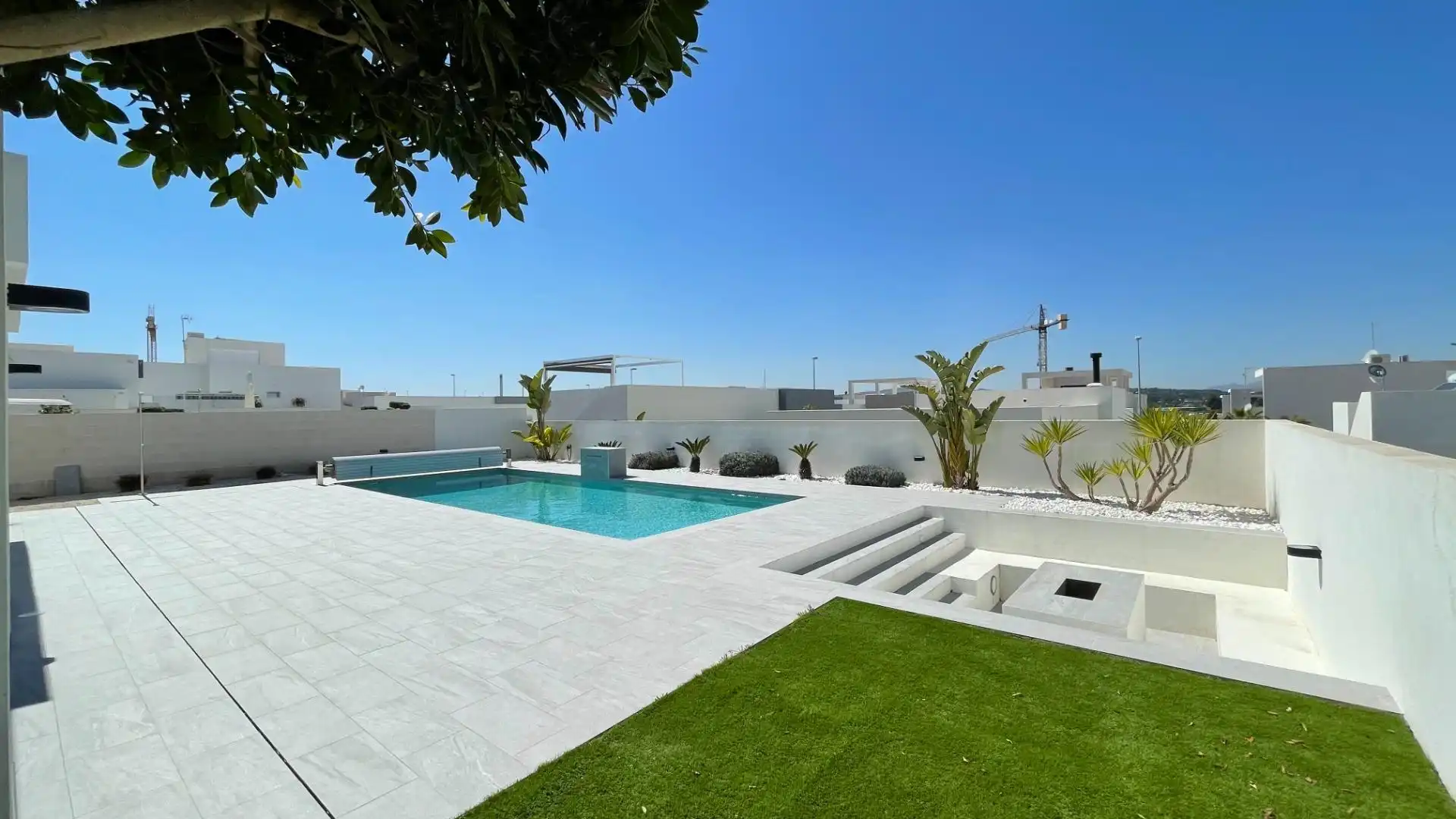 Piscina de Casa o xalet en venda en Rojales amb Jardí privat, Terrassa i Piscina